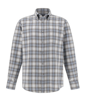 Paul & Shark - Cotton flannel plaid shirt