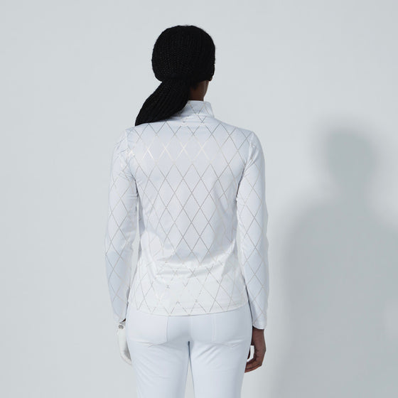 Daily Sports - Tempo Half Neck Argyle Print Long Sleeve Shirt