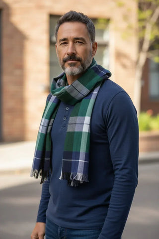 Hemley - Foulard à carreaux de viscose