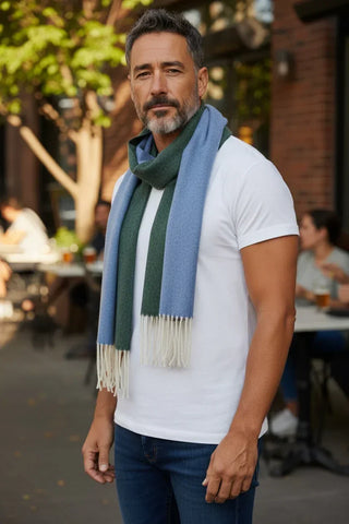 Hemley - Foulard uni de cachemire