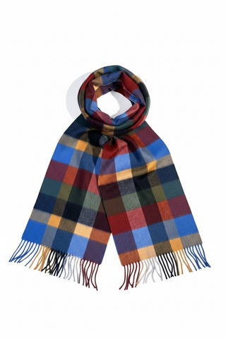 Hemley - Foulard à carreaux de cachemire