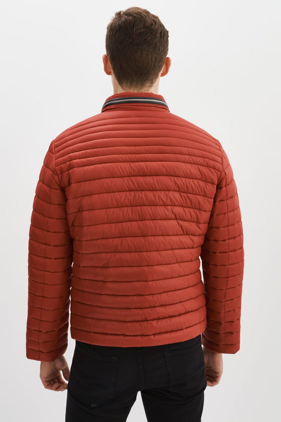 Regency - Jogger Puffer - Manteau matelassé avec cuir