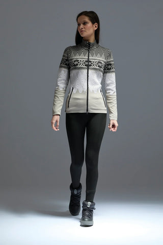 NEWLAND - Argentiere Lady Full Zip à Motifs Flocons