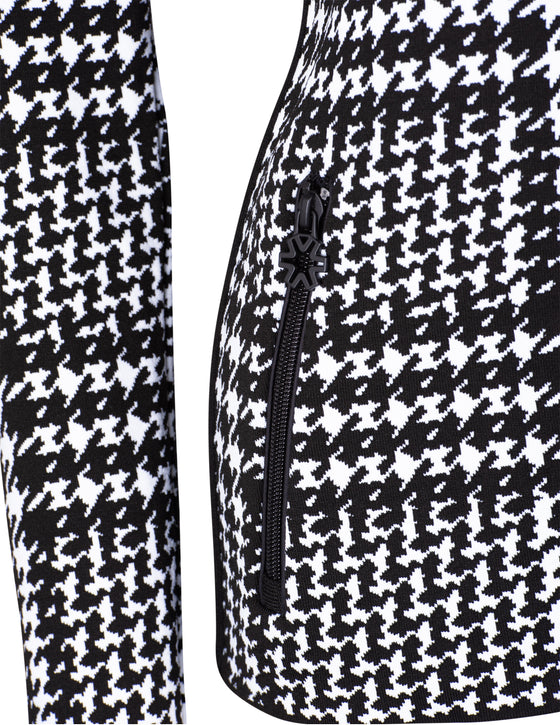 NEWLAND - Marmolada Lady Full Zip à Motifs Pied-de-poule