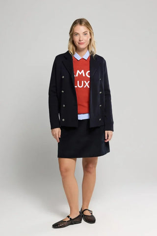 Armor-Lux - Nevez - Cardigan croisé de laine