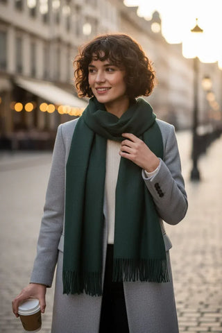 Hemley - Foulard uni de cachemire