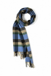 Hemley - Foulard à carreaux de laine et cachemire
