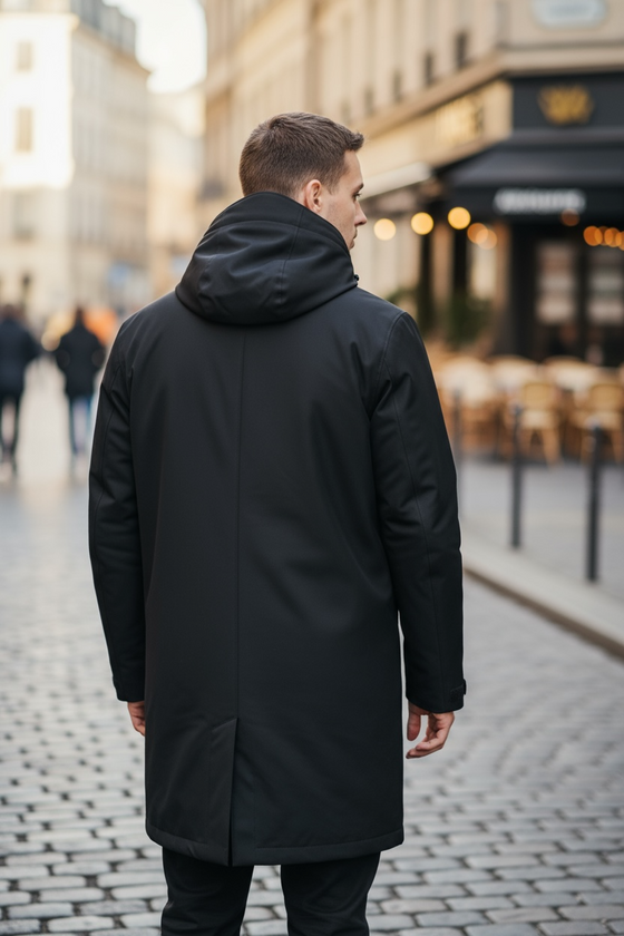 DESCENTE - Guston - Manteau long doublé duvet