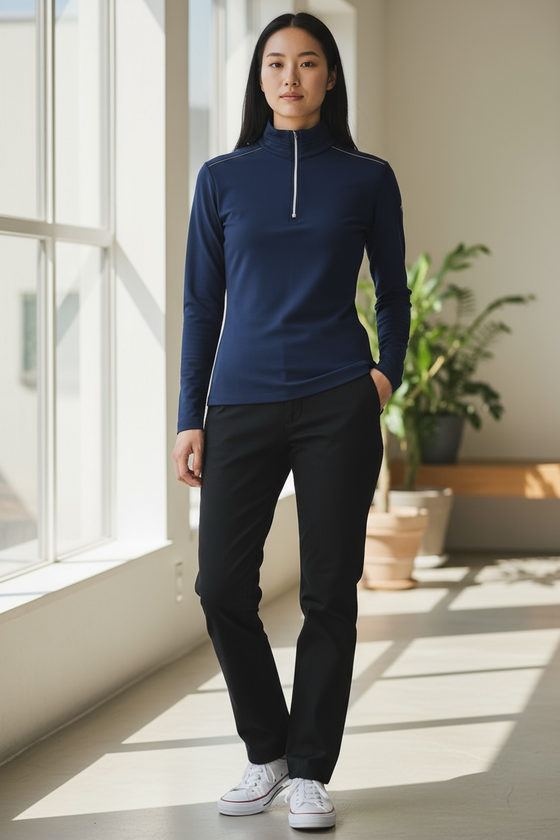 DESCENTE -  Women's Grace T-Neck