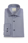 Emanuel Berg - Byron - Chemise manches longues unie Albini 4Flex - Modern Fit - Bright Blue