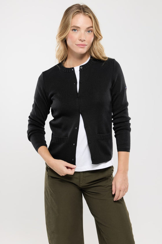 Armor-Lux - Ressac - Cardigan col rond de laine