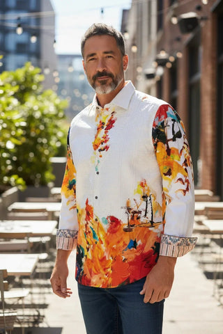 Robert Graham - Chemise PLANET ROYAL Édition Limitée