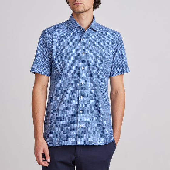 Emanuel Berg - Chemise manches courtes de coton Premium Jersey