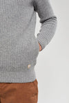 Armor-Lux - Cardigan Zippé de Laine Heritage - LE CAPITAINE D'A BORD