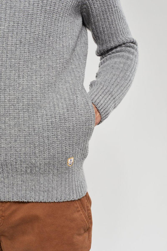 Armor-Lux - Cardigan Zippé de Laine Heritage - LE CAPITAINE D'A BORD