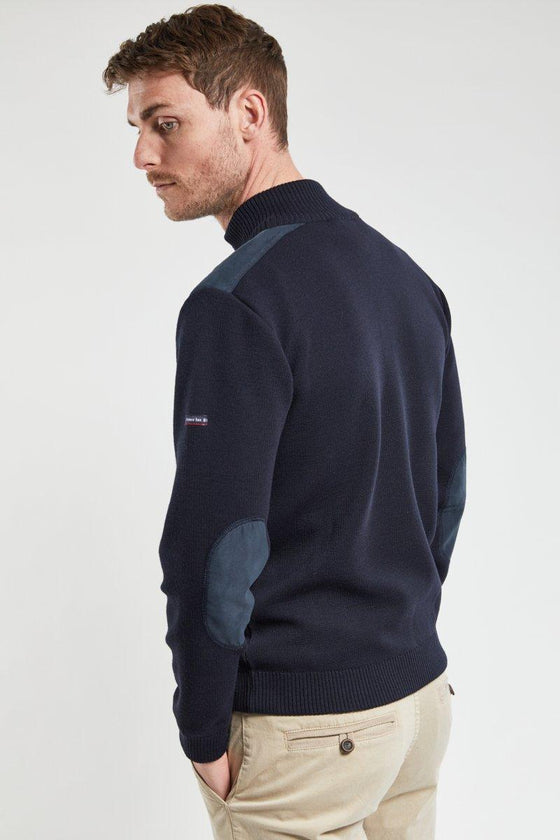 Armor-Lux - Carnac - Cardigan de laine pour homme - LE CAPITAINE D'A BORD