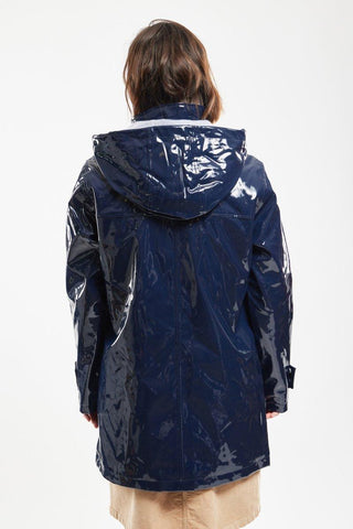 Armor-Lux - Ciré Brillant Doublé Laine Polaire pour Femme - LE CAPITAINE D'A BORD