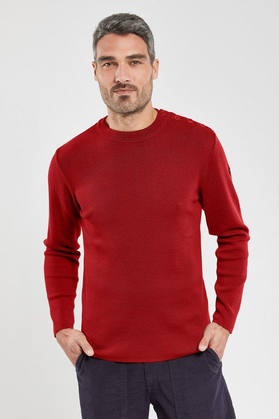 Armor-Lux - Goulenez - Pull uni de laine merinos - LE CAPITAINE D'A BORD