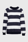 Armor-Lux - Sweat rayé coton Héritage - LE CAPITAINE D'A BORD