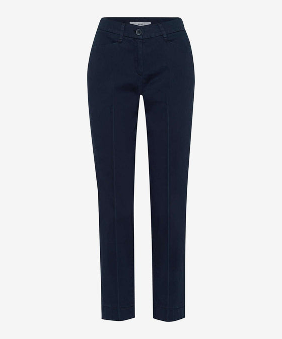 BRAX - Mara Sun - Pantalon capri de coton satin - LE CAPITAINE D'A BORD