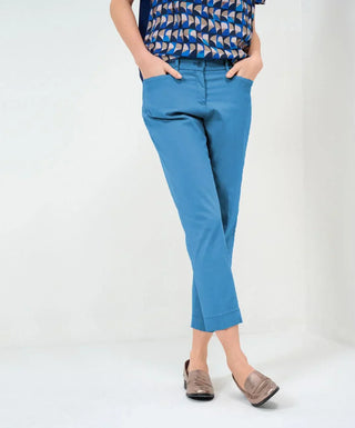 BRAX - Mara Sun - Pantalon capri de coton satin - LE CAPITAINE D'A BORD