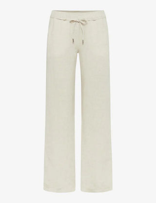 BRAX - Farina - Pantalon de Lin à jambes larges