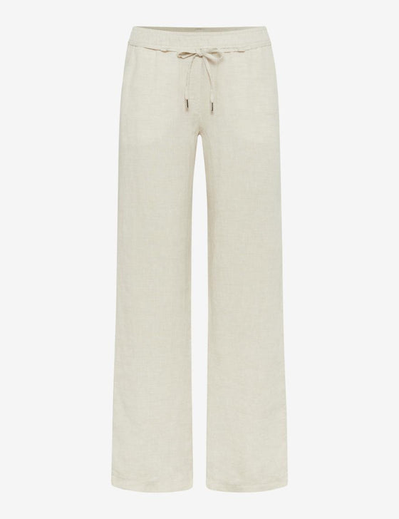 BRAX - Farina - Pantalon de Lin à jambes larges
