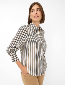  BRAX - Vic - Blouse de viscose à rayures