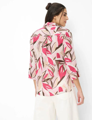 BRAX - Vicki - Blouse de lin florale