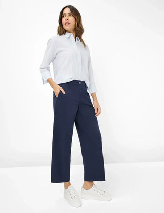 BRAX - Vicki - Blouse rayée de lin et coton