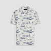 Bugatchi - Chemise à manches courtes Jackson Retro Coastal - LE CAPITAINE D'A BORD