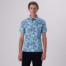  Bugatchi - Hendrix - Polo manches courtes floral coton mercerisé - LE CAPITAINE D'A BORD