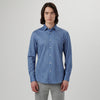 Bugatchi - James - Chemise manches longues balles OoohCotton® - LE CAPITAINE D'A BORD