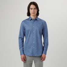  Bugatchi - James - Chemise manches longues balles OoohCotton® - LE CAPITAINE D'A BORD