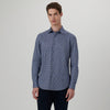 Bugatchi - James - Chemise manches longues flocons OoohCotton® - LE CAPITAINE D'A BORD