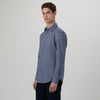 Bugatchi - James - Chemise manches longues flocons OoohCotton® - LE CAPITAINE D'A BORD