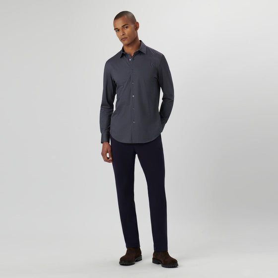 Bugatchi - James - Chemise manches longues lozanges OoohCotton® - LE CAPITAINE D'A BORD