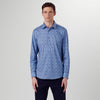 Bugatchi - James - Chemise manches longues vélos OoohCotton® - LE CAPITAINE D'A BORD