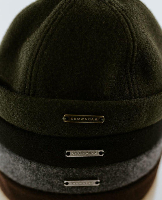 Crown Cap - Beanie de laine hydrofuge - LE CAPITAINE D'A BORD