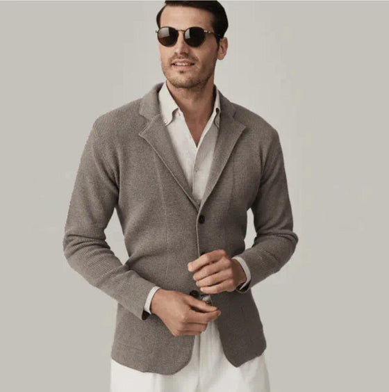 Emanuel Berg - Cardigan Premium Swacket Laine Mérinos Extrafine - LE CAPITAINE D'A BORD