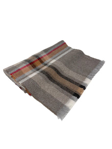  Hemley - Foulard à carreaux de cachemire - Beige/Multi - LE CAPITAINE D'A BORD