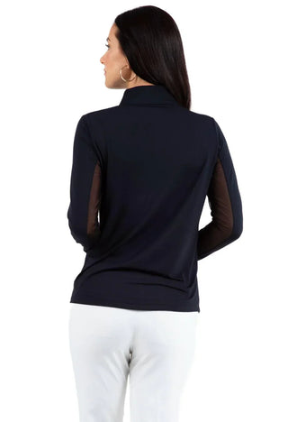 Ibkül - Long Sleeve Mock Neck - 80000 - LE CAPITAINE D'A BORD