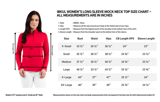 Ibkül - Long Sleeve Mock Neck - 80000 - LE CAPITAINE D'A BORD