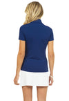 Ibkül - Short Sleeve Mock Neck - 87000 - LE CAPITAINE D'A BORD