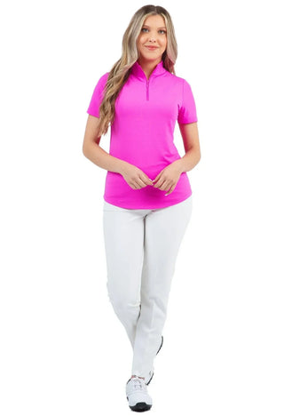 Ibkül - Short Sleeve Mock Neck - 87000 - LE CAPITAINE D'A BORD