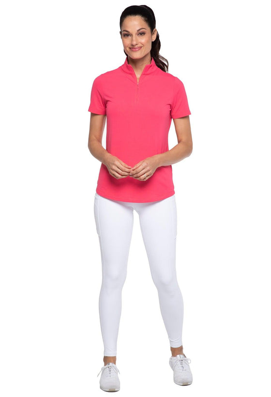 Ibkül - Short Sleeve Mock Neck - 87000 - LE CAPITAINE D'A BORD