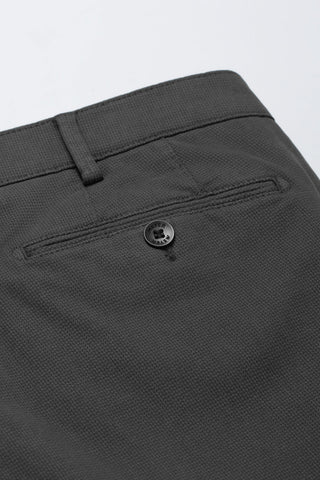 Meyer - Pantalon de coton hiver mini pied-de-poule Bonn 5603 - LE CAPITAINE D'A BORD