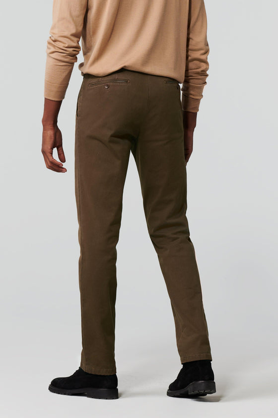 Meyer - Pantalon de coton hiver mini pied-de-poule Bonn 5603 - LE CAPITAINE D'A BORD