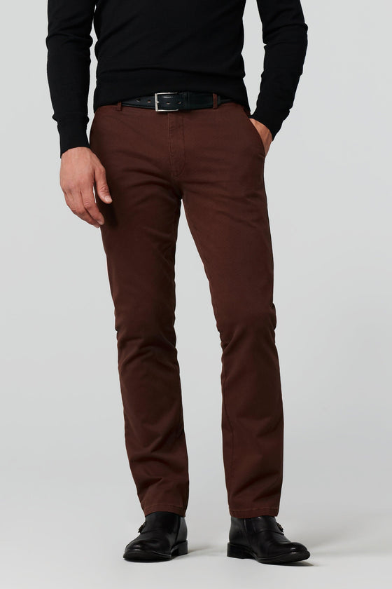 Meyer - Pantalon de coton hiver mini pied-de-poule Bonn 5603 - LE CAPITAINE D'A BORD