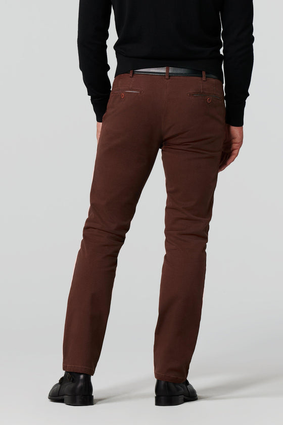 Meyer - Pantalon de coton hiver mini pied-de-poule Bonn 5603 - LE CAPITAINE D'A BORD